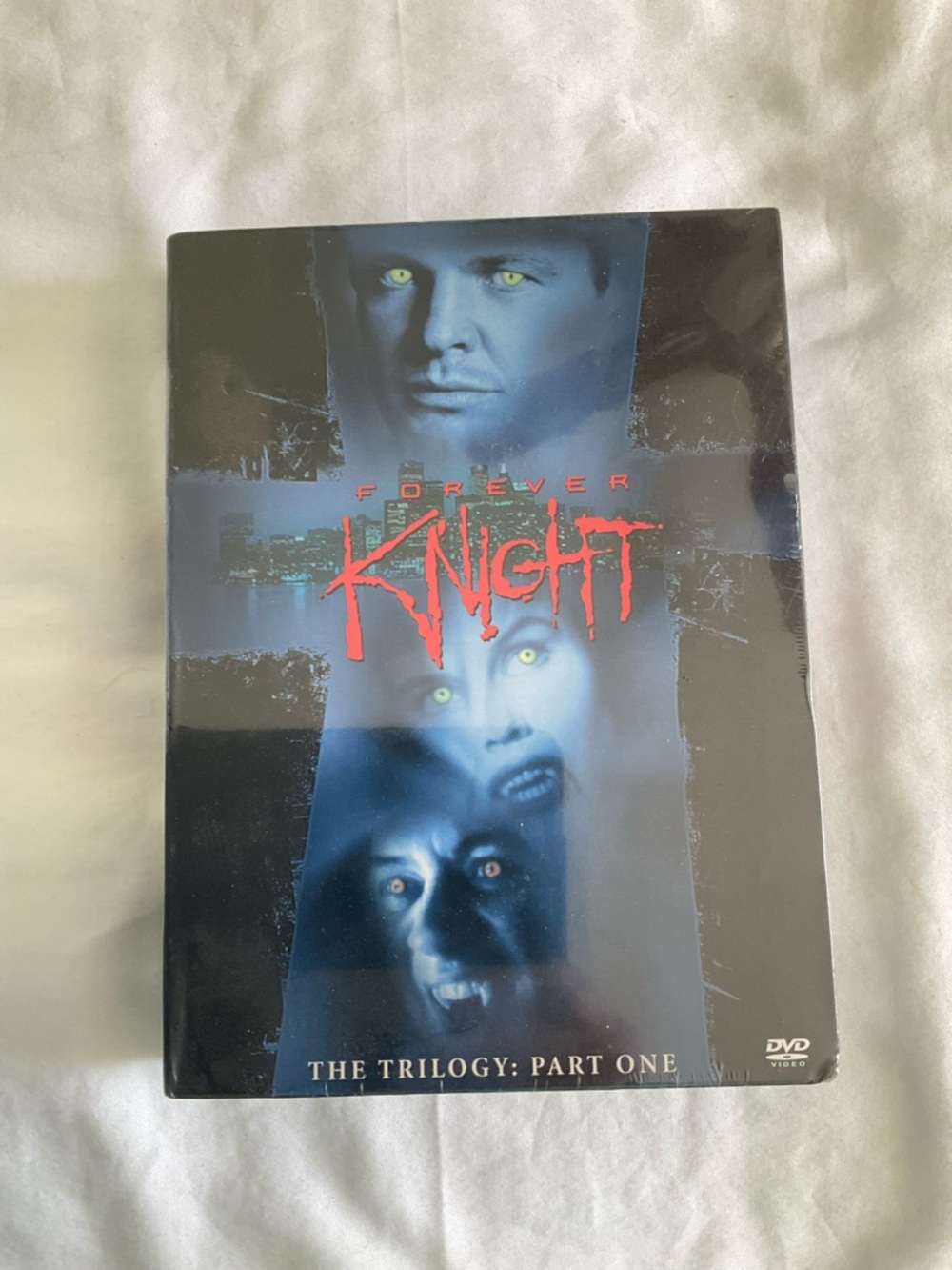 Forever Knight DVD Trilogy Part One - Black/Blue Cover